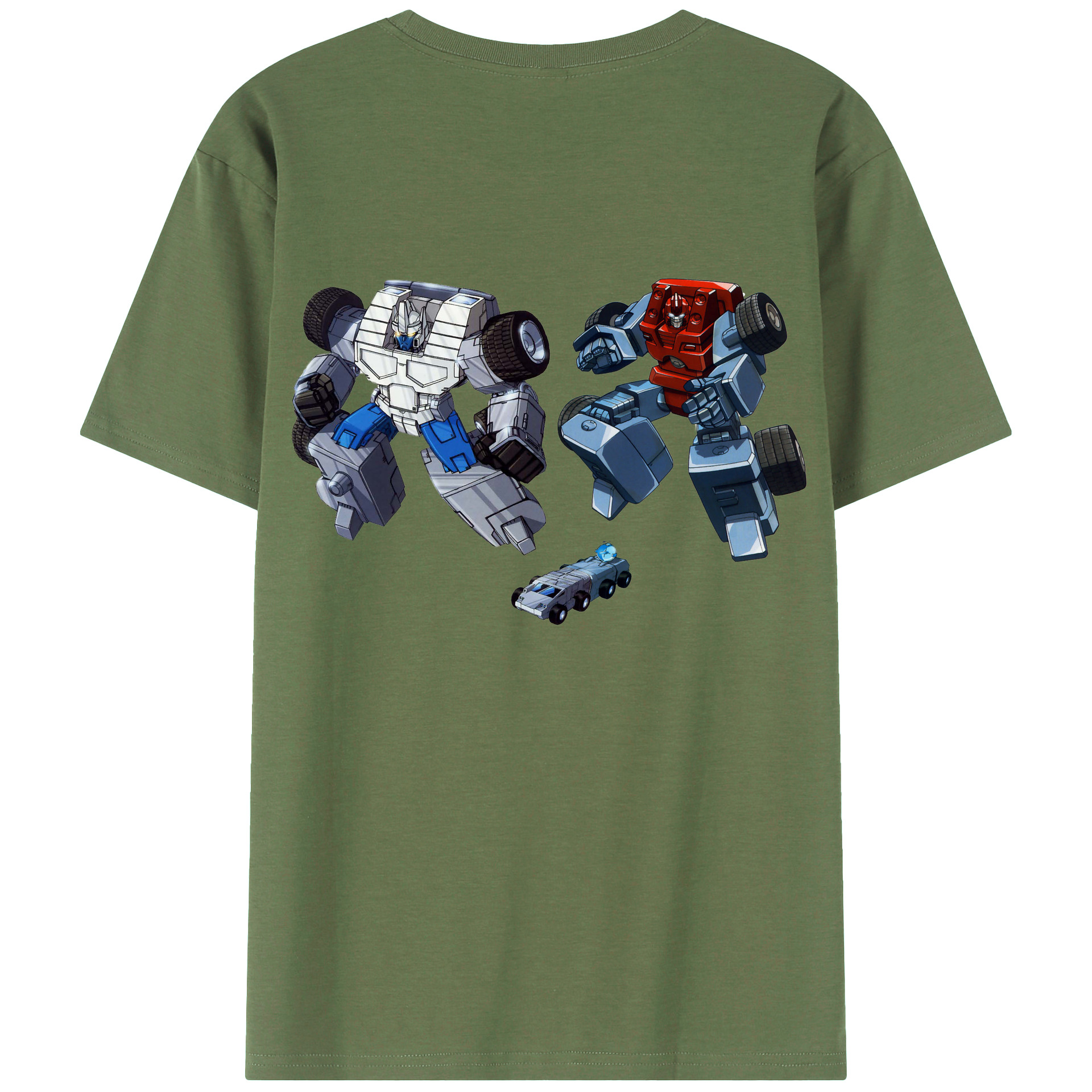 （画像用）  綿100％ メンズ半袖Tシャツ（バックプリント） 通気性
